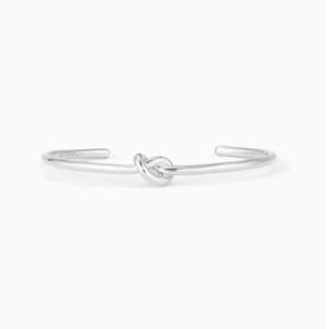Stella & Dot Knot Cuff - SILVER